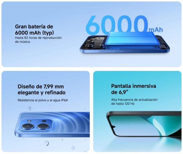 Xiaomi Redmi 15C (4+4 RM / 128GB) (8+8RM/ 256GB)