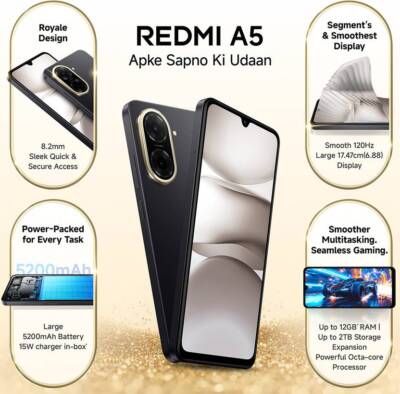 Xiaomi Redmi A5 (4+4RM/ 128GB)
